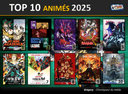Top 10 - Animés