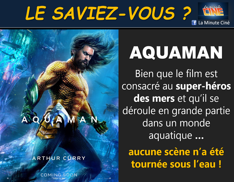 LE SAVIEZ-VOUS – Aquaman