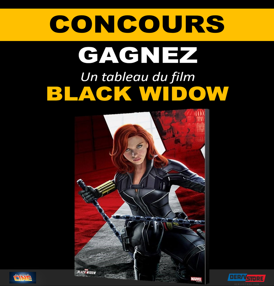 Concours – Tableau Black Widow