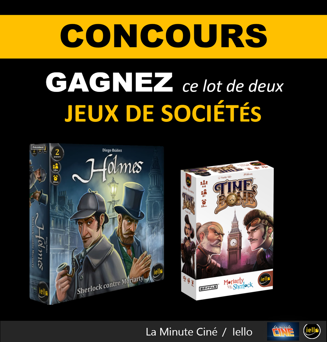 Concours – Jeux de société