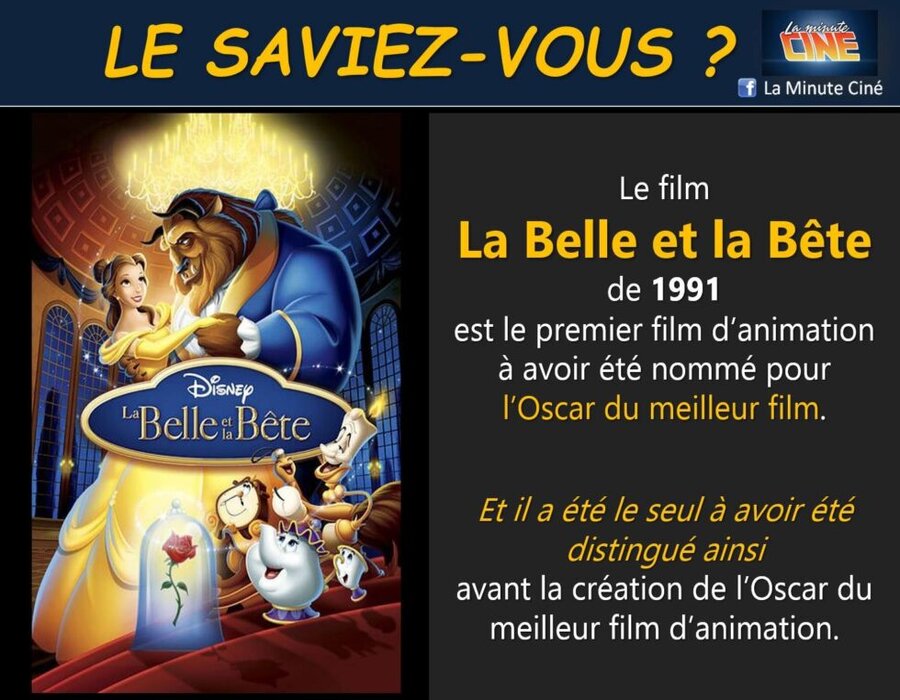 LE SAVIEZ-VOUS – La Belle et la Bête