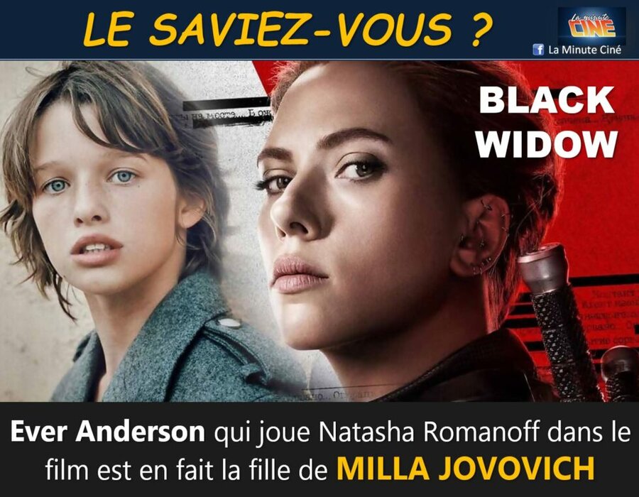 LE SAVIEZ-VOUS – Black Widow