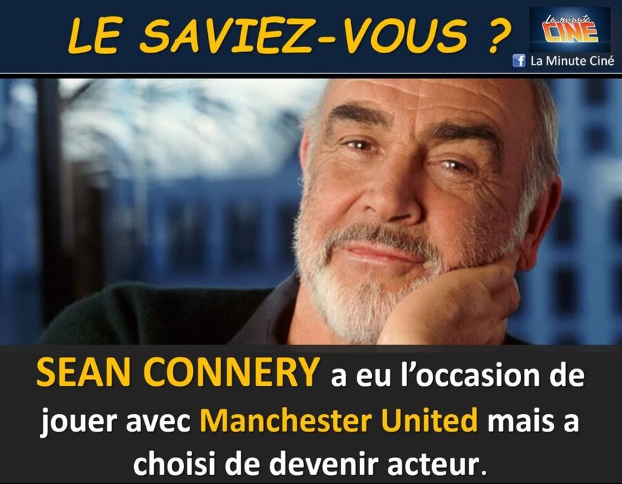 LE SAVIEZ-VOUS – Sean Connery