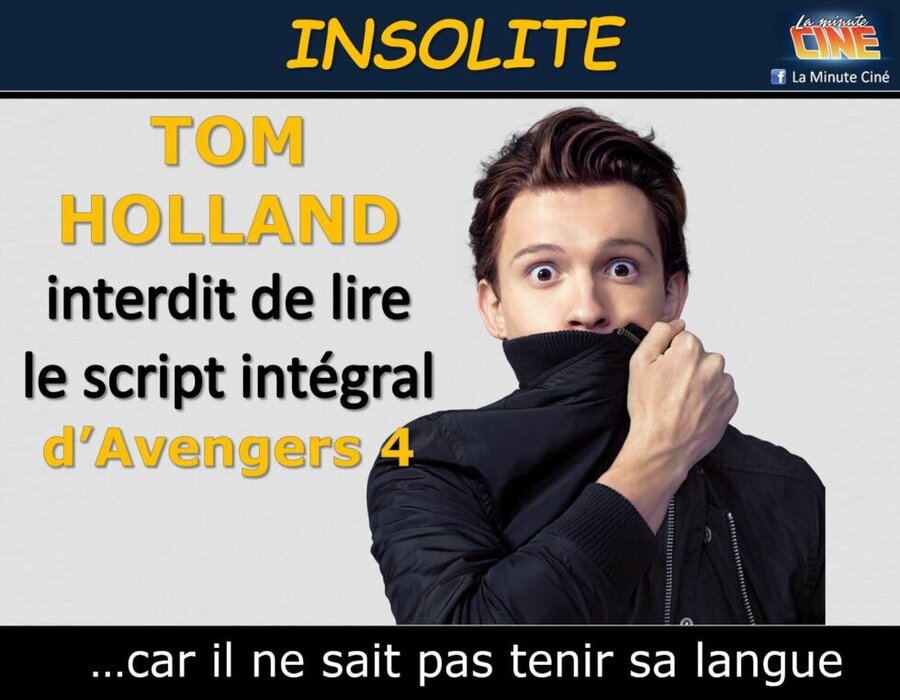 INSOLITE – Tom Holland